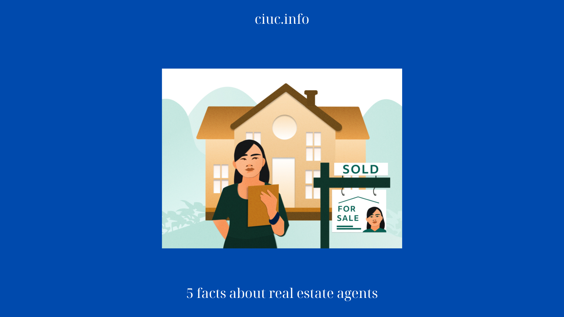 5 facts about real estate agents