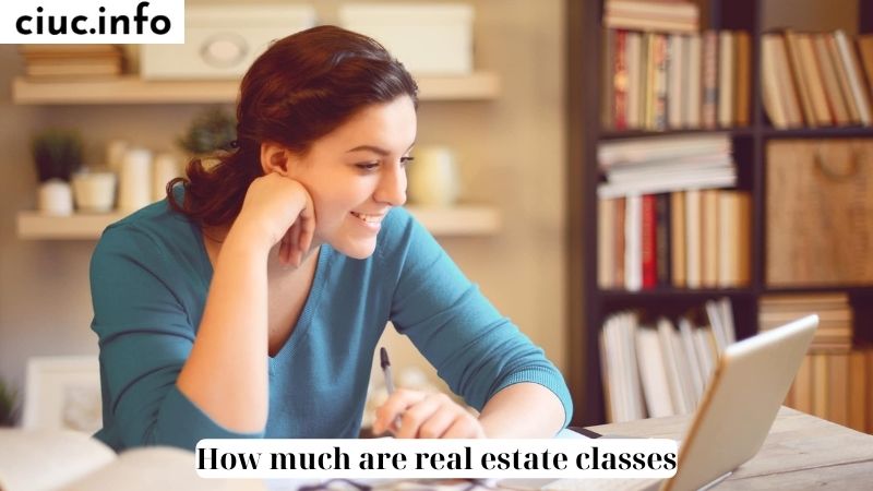 How Much Are Real Estate Classes?