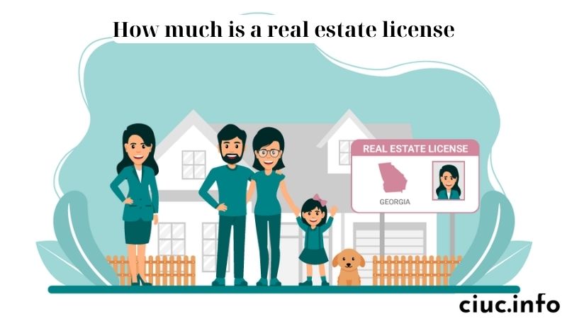 How much is a real estate license